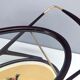Vintage ebonized beech serving cart with oriental print, italy