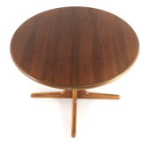 Round extendable dining table 'Malges' - vintage - danish style