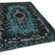 Hand-Knotted Contemporary Oriental 1980s 175 cm x 292 cm Black Carpet