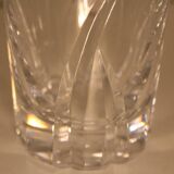 Suite of 3 orangeade cut Crystal glasses SEVRES