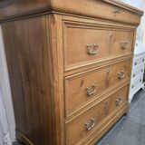 Grande commode en sapin style Louis philippe