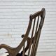 1960s, Danish high-backed armchair, reupholstered, furniture cowhide, oak.
