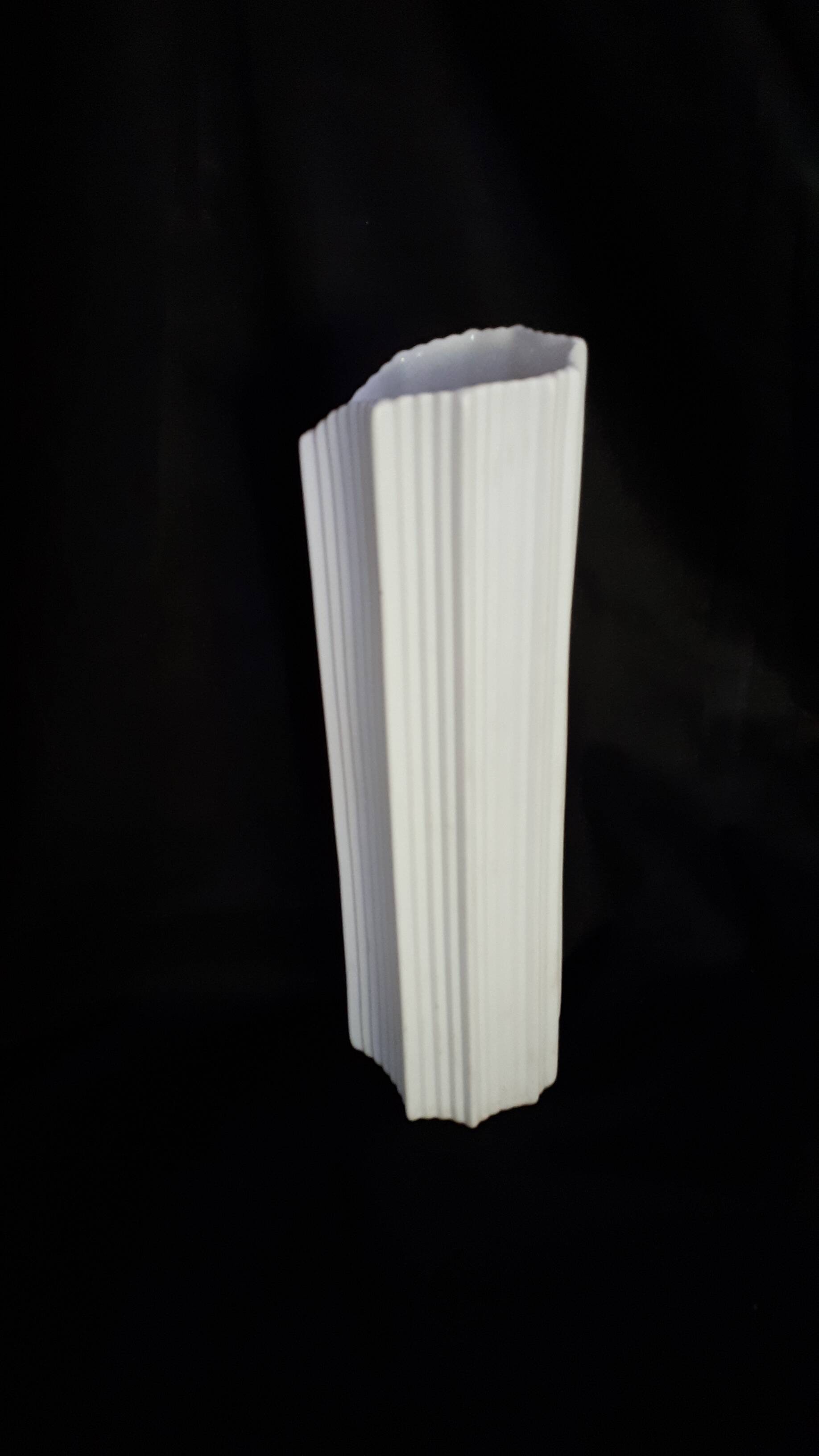 Porcelain vase Keiser design Manfred Frey 1970s,