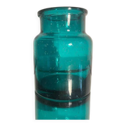 Vase en verre soufflé vintage
