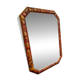 Bevelled octagonal mirror from the 1980s.
