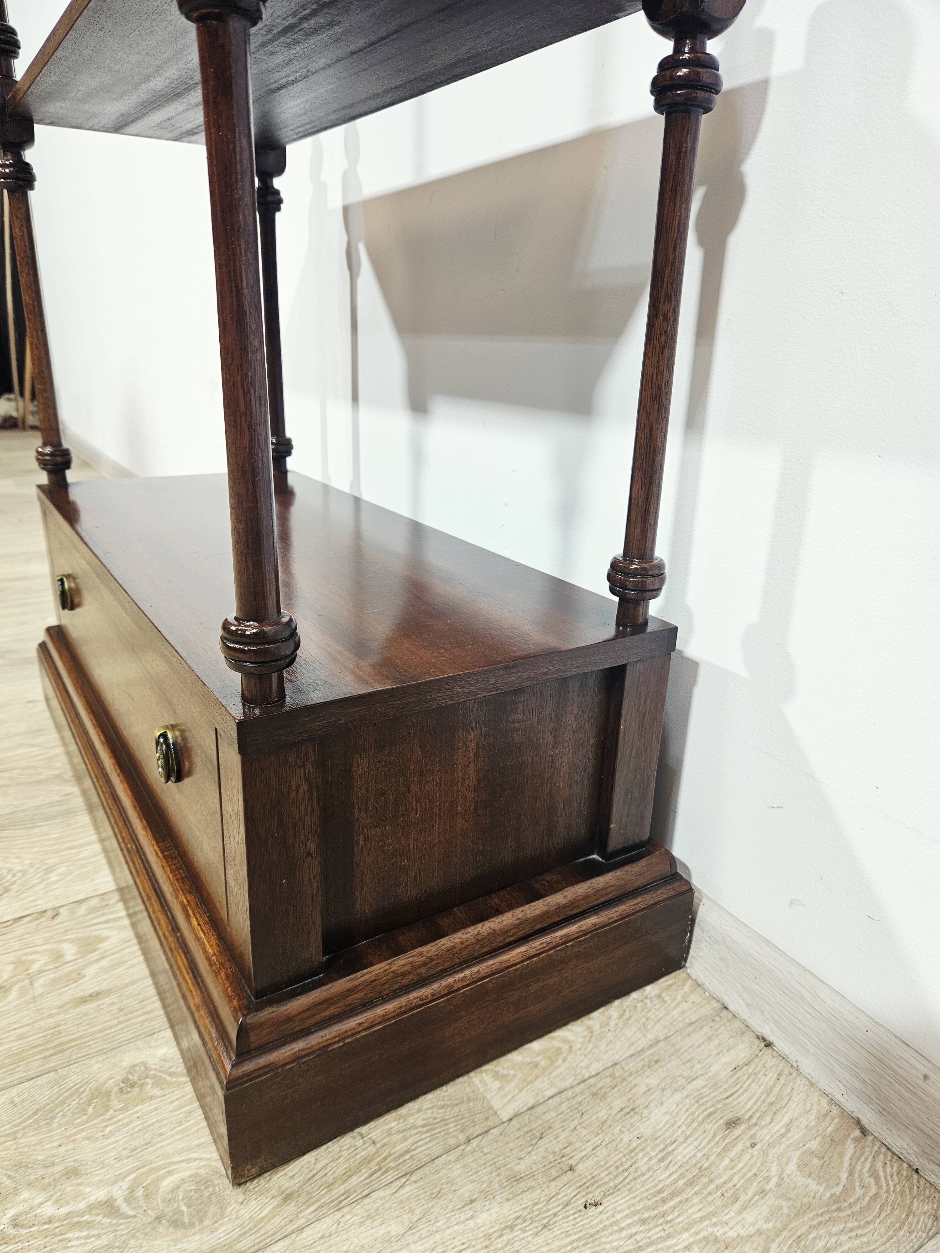 Stylish mahogany shelf/England/mid. 20th century/Classic/Unique