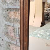 Old Burmese teak mirror