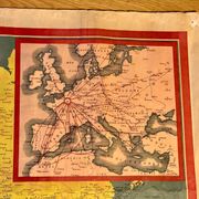 Air France Postal Air Network Map from 1948