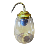 Transparent glass lamp type walkman