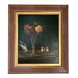 Still life, oil on canvas, signed