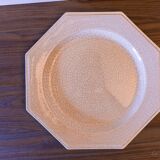 Plat drande assiette de service en faience de Charolles