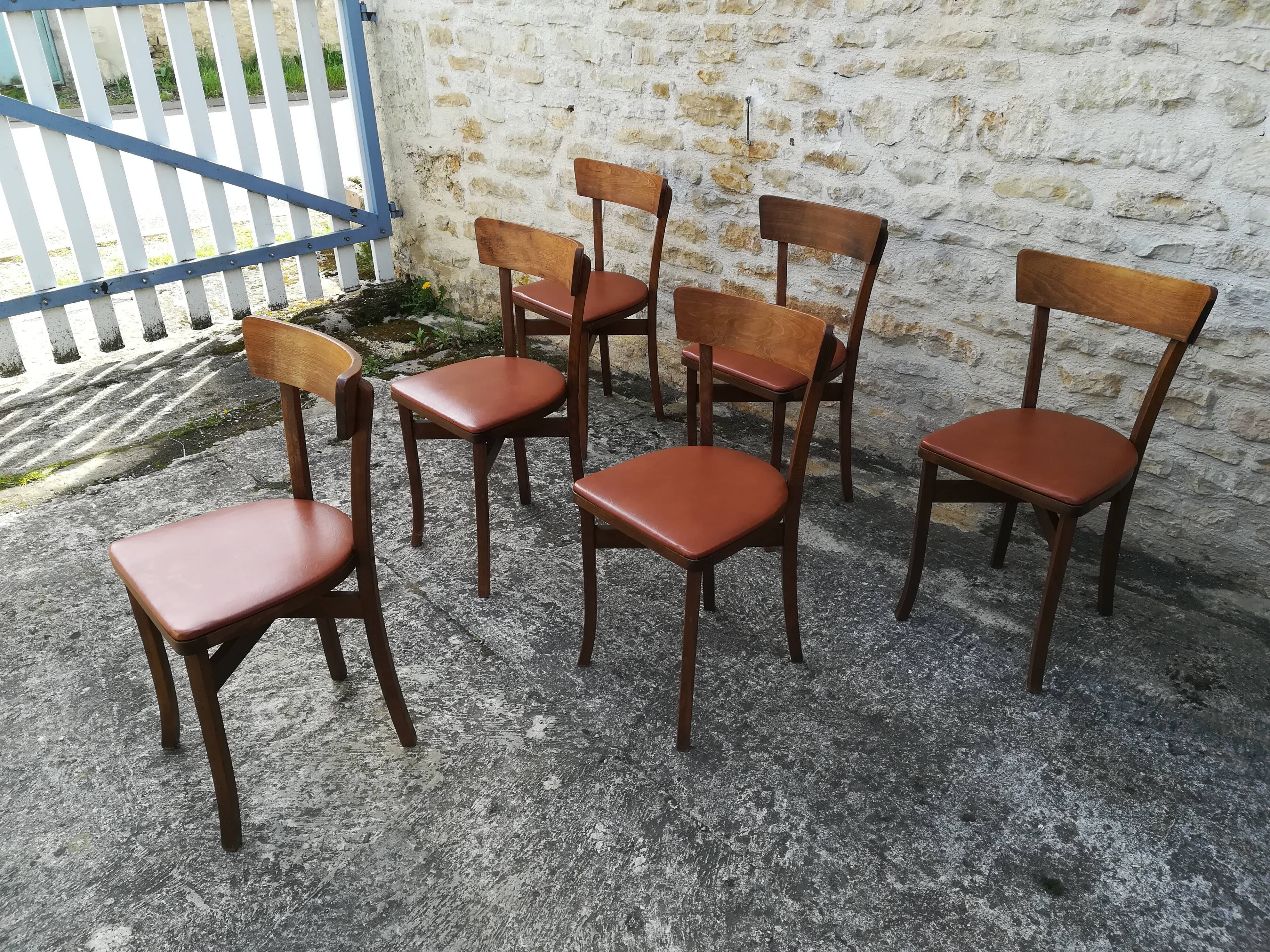 Bistro chairs 50s