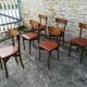 Bistro chairs 50s