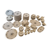 Table service of 108 pieces, Limoges porcelain, Sofafils