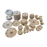 Table service of 108 pieces, Limoges porcelain, Sofafils