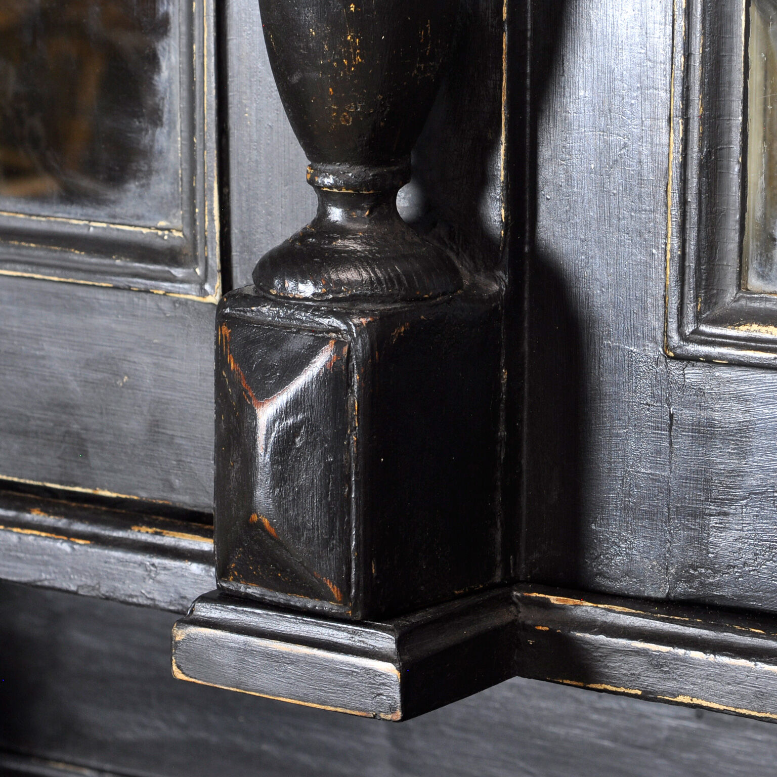 Solid Pine Kitchen Cupboard, 1900's