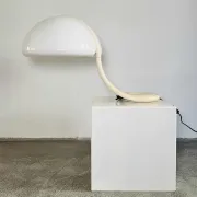 Serpente Swivel Table Lamp By Elio Martinelli For Martinelli Luce, Italy, 1965