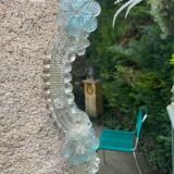 Venetian mirror Murano 1950 53x58cm