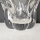 Val Saint Lambert crystal vase, signed
