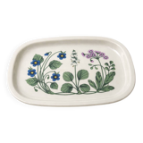 Large plate Arabia Finland "Flora" – Esteri Tomula – 1970s