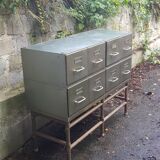 Coffered office cabinet