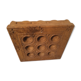 Carved candle holder "Pierre de Jaisalmer"