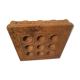 Carved candle holder "Pierre de Jaisalmer"