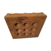 Carved candle holder "Pierre de Jaisalmer"