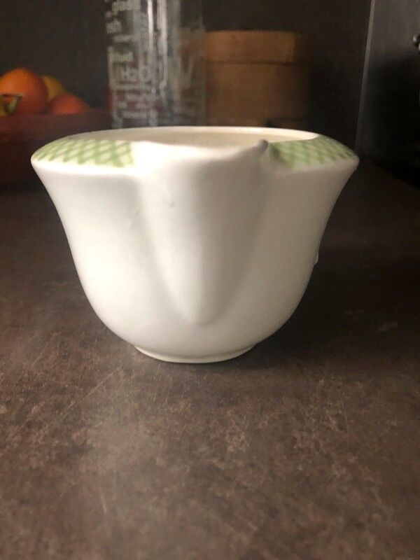 small milk pot made of earthenware Pont du Gard Salins France
