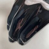 Black ceramic pocket tray