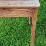 Antique farmers table French kitchen table walnut