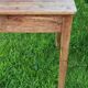 Antique farmers table French kitchen table walnut