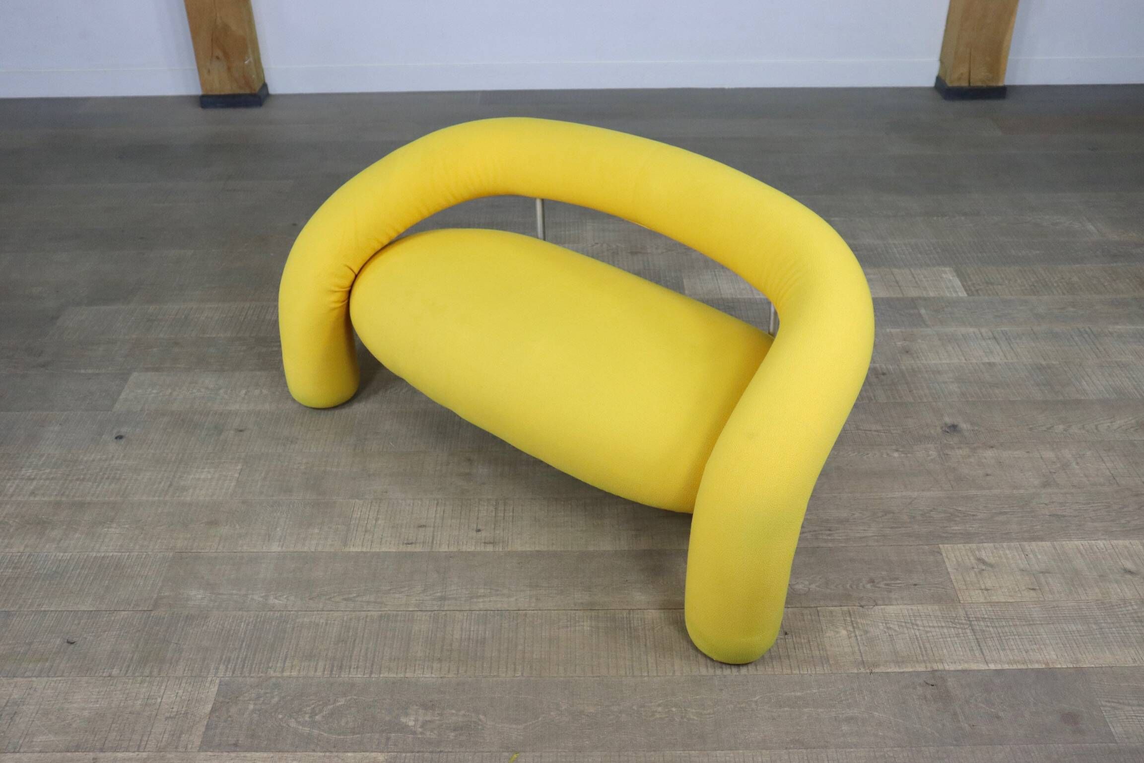 Sculptural Tube Sofa, Anna & Carlo Bartoli For Rossi Di Albizzate, Italy 1990s
