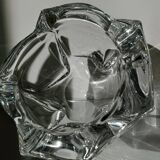 Grand cendrier cristal Daum ancien
