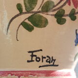 Vase signé