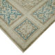 Handmade oriental contemporary 1980s 294 cm x 404 cm beige wool carpet