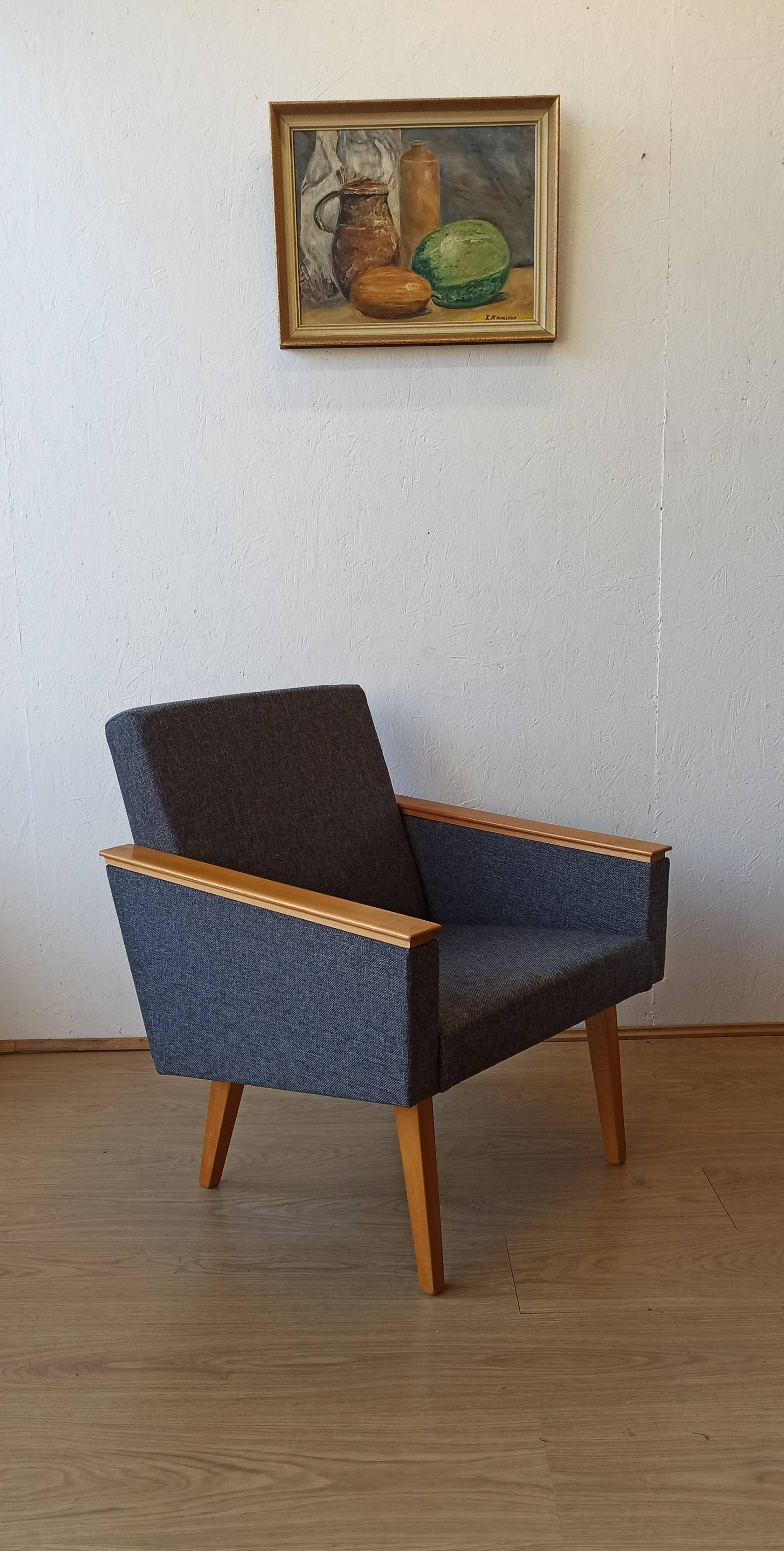 Fauteuils modernes du milieu du siècle 1970. Ensemble de 2.