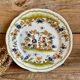 “Vieux Moustiers” plate, vintage reproduction