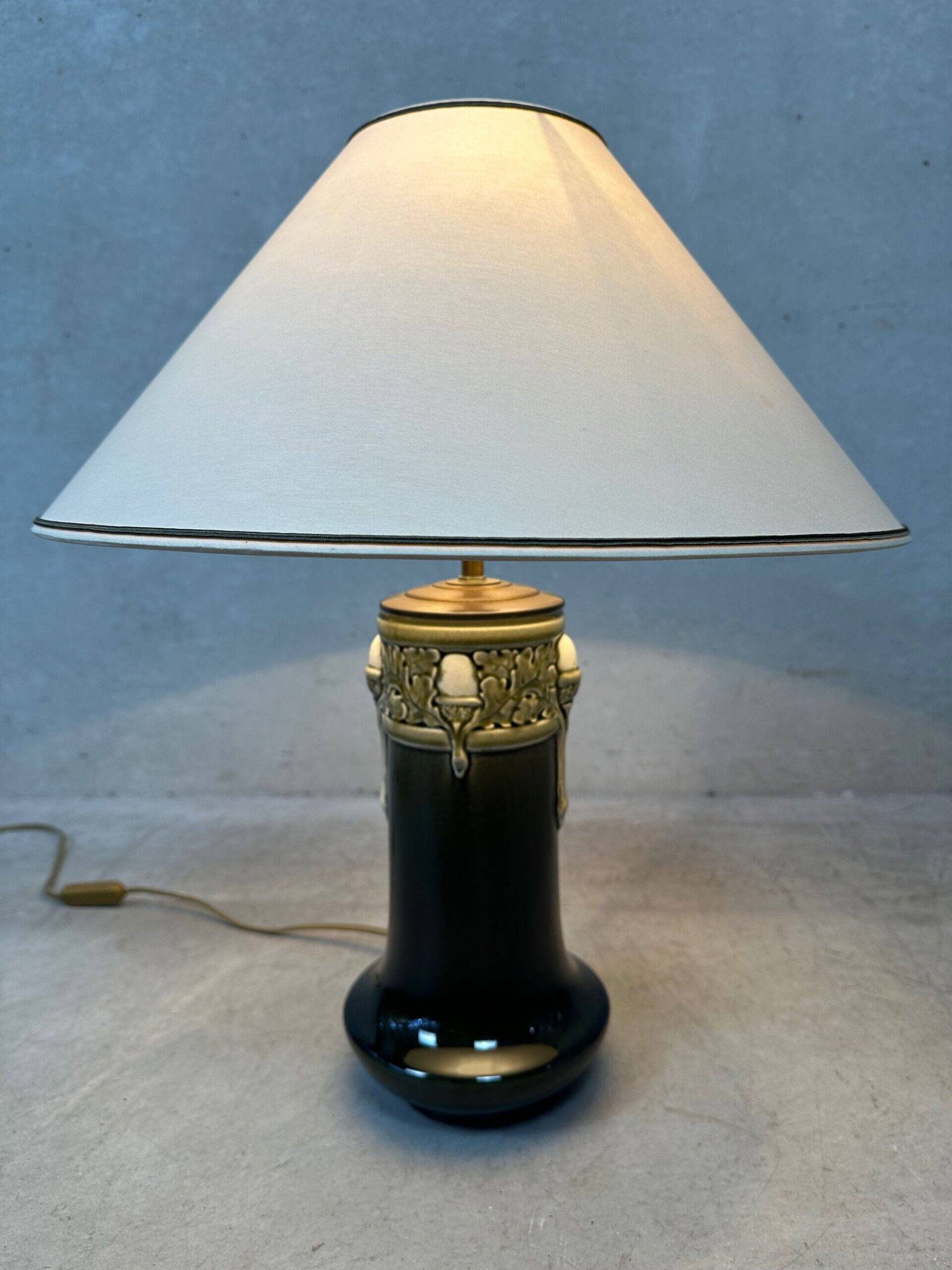 2x Art Nouveau (Fives-Lille) lamps – Gustave De Bruyn