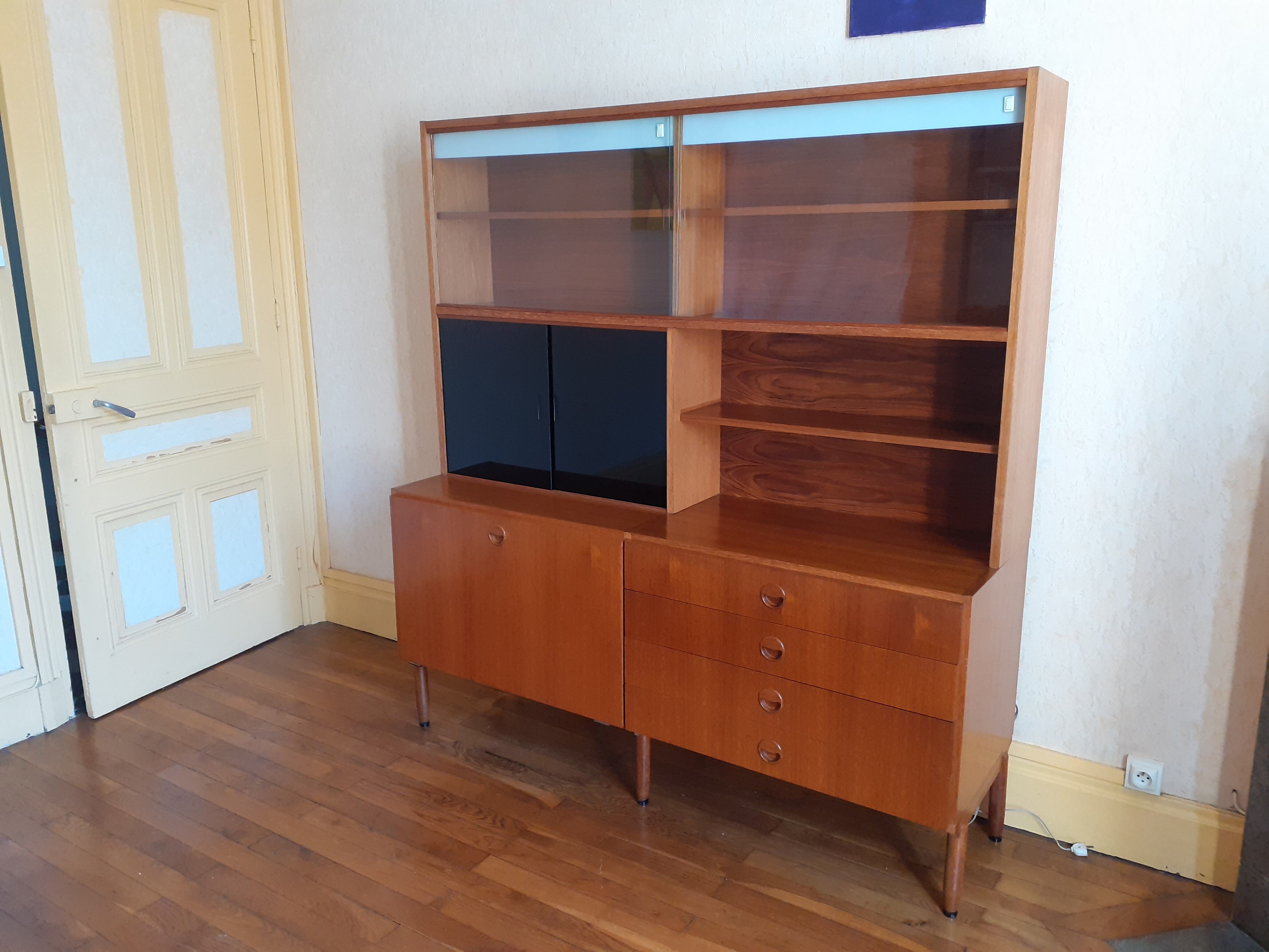 Meuble de rangement en teck