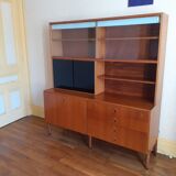 Teak storage unit