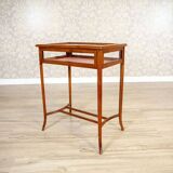 Vintage Side Table in Mahogany