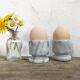 Pair of marble eggcups
