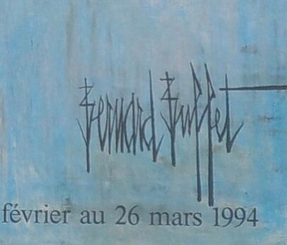 Poster Bernard Buffet "L'Odyssée" 1993 signed