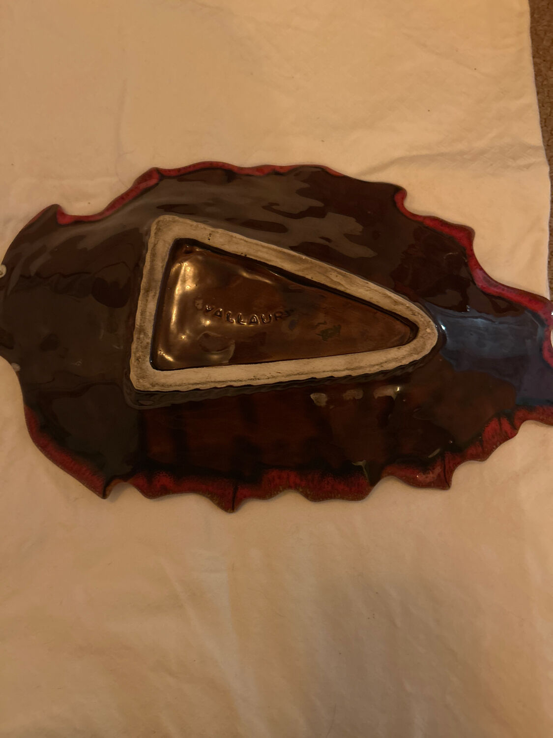 Vallauris decorative plate tableware