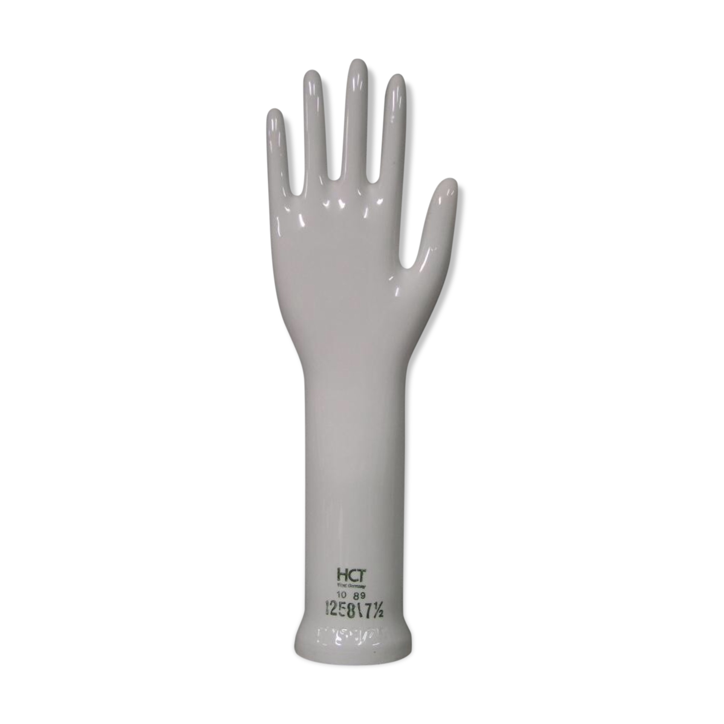 Hand porcelain glove mold West Germany