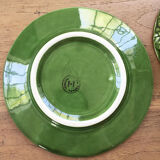 "Cabbage" Bowl and plate set