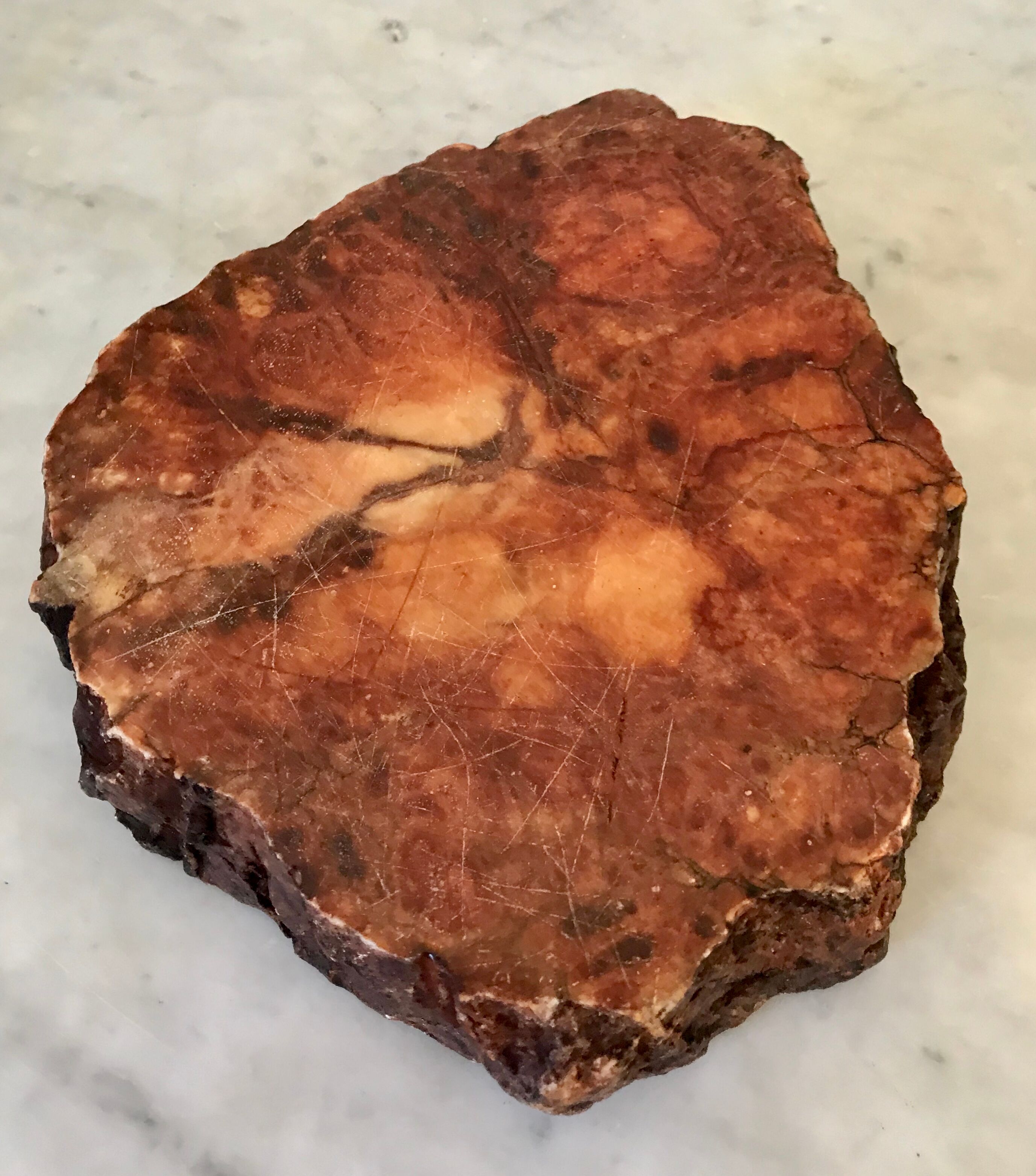 Vintage ashtray in agathe