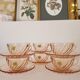 Set 6 cups and new rosaline saucers