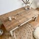 Ancienne table de ferme, basse